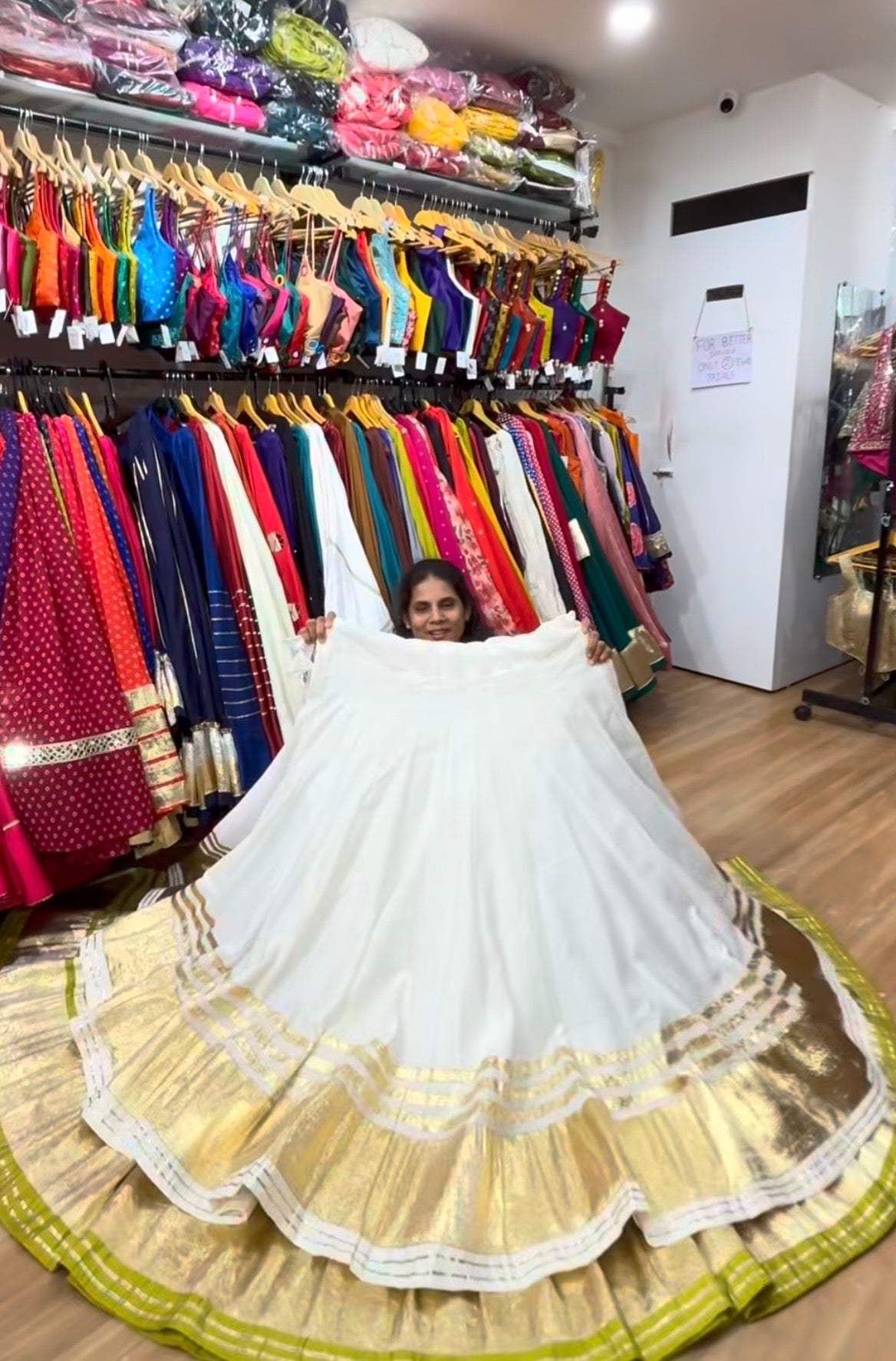 Romansilk Lehnga