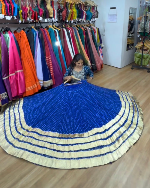 Georgette lehenga