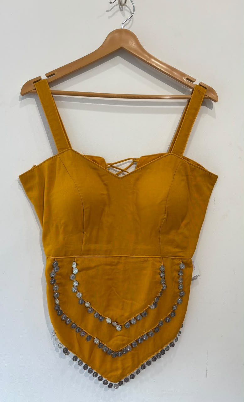 Long spaghetti Blouse