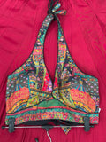 Halterneck blouse
