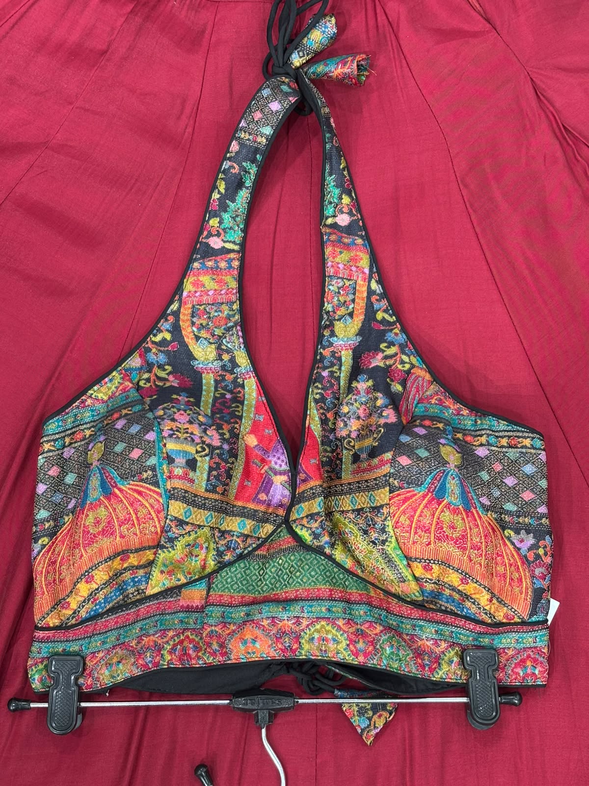 Halterneck blouse