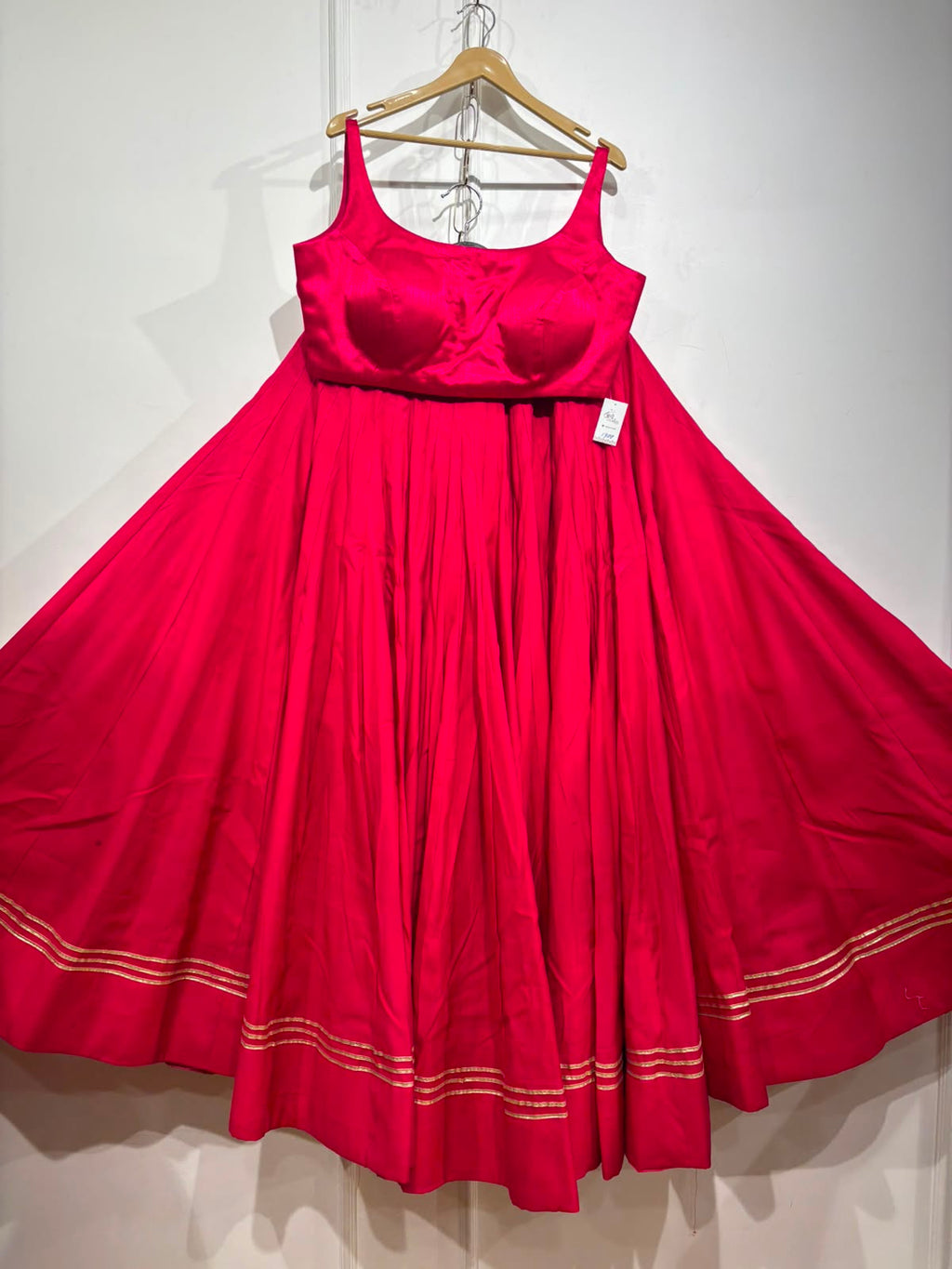 Roman silk lehenga | Bollywood style blouse