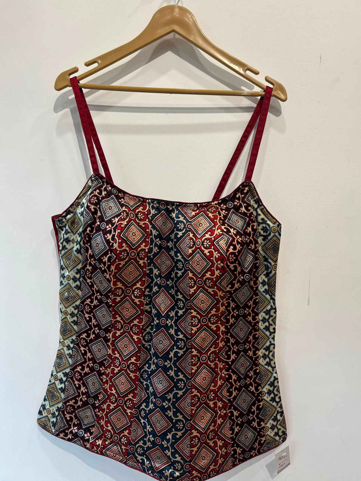 Long peplum blouse