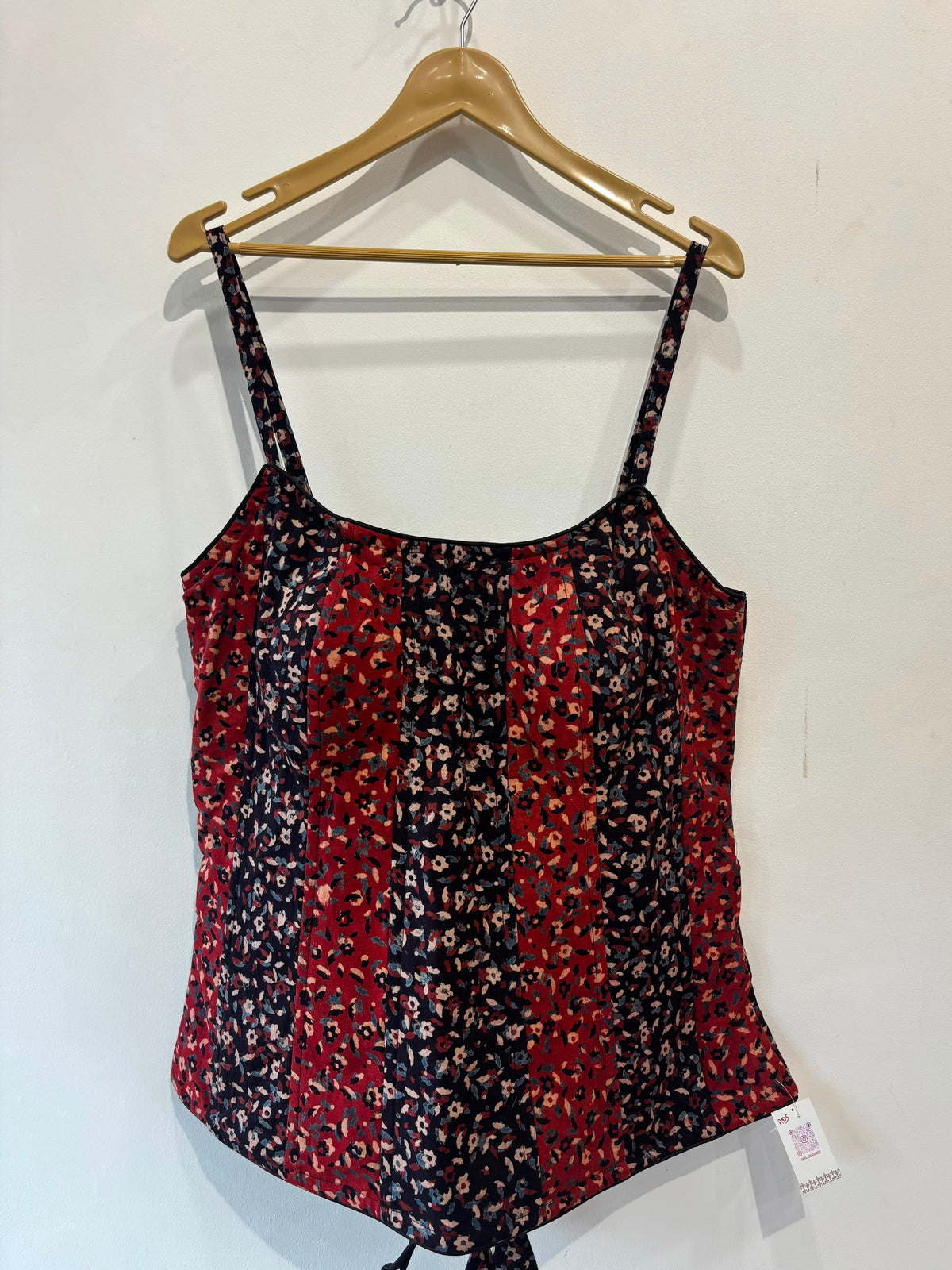Long peplum blouse