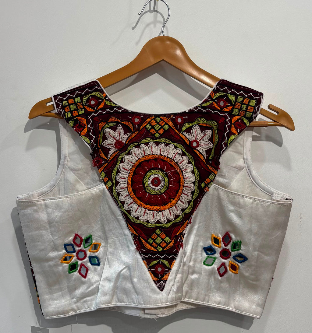 Kutchhi work blouse
