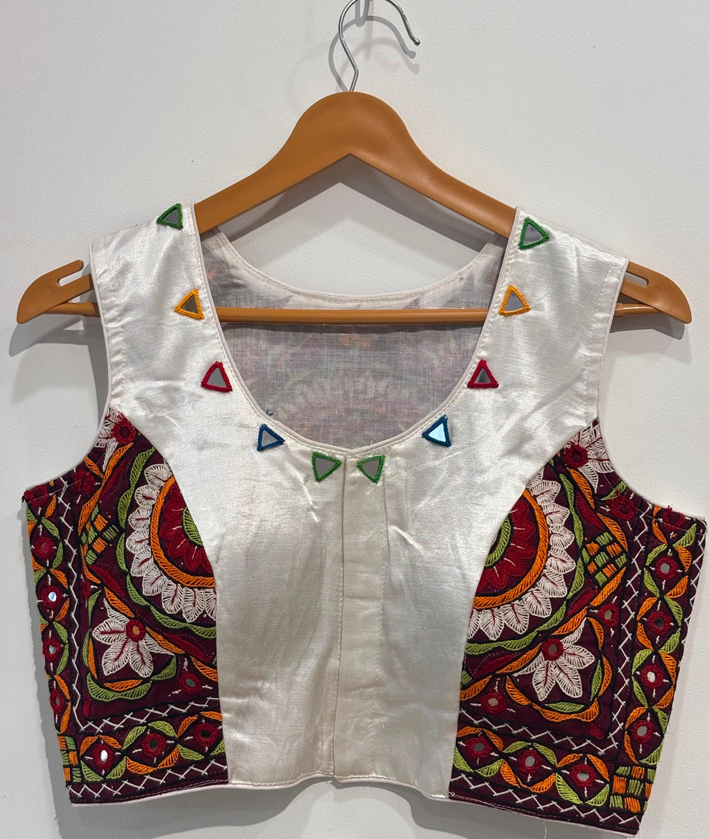 Kutchhi work blouse