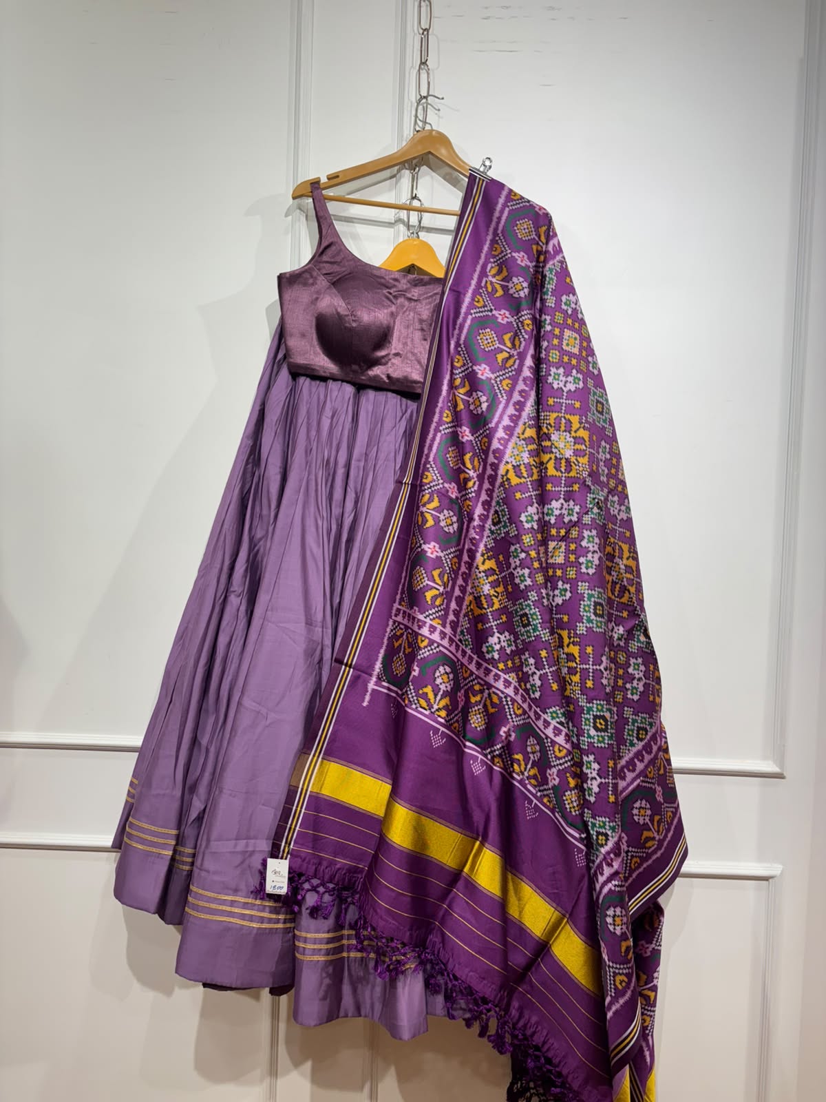 Roman silk lehenga | Bollywood style blouse